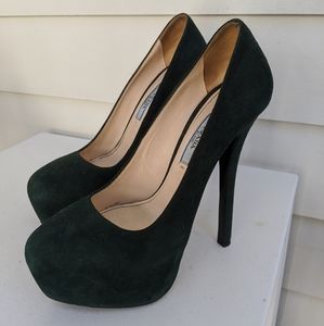 Prada Emerald Green Pumps